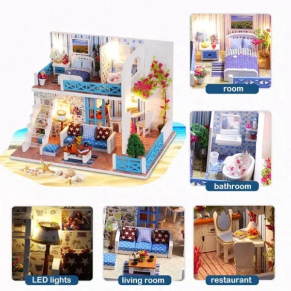 

Miniatur PANTAI Koleksi the OTHER Diskon SHORE VILLA Jual Boneka HELEN Rumah