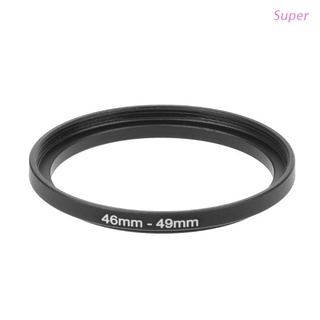 Super 46mm To 49mm Metal Step Up Rings Lens Adapter Filter Camera Tool Accessories New