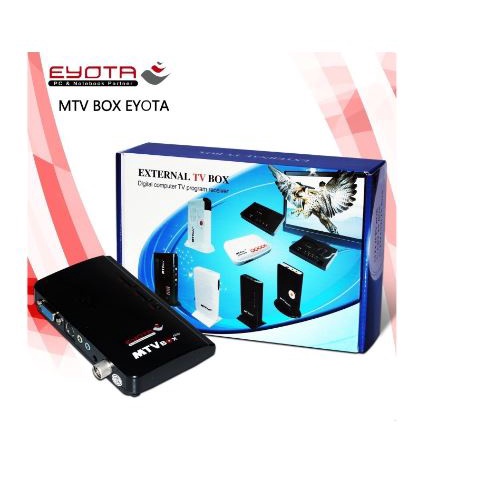 External Tv tuner eyota 1200p pal-ntsc digital 200Mhz adapter with remote for proyektor crt led lcd monitor mtv box 1920i