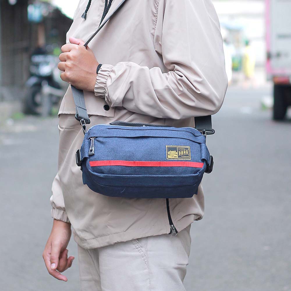 Tas Selampang Pria Sling Bag Premium Keren Tas Slempang Cowok Kecil