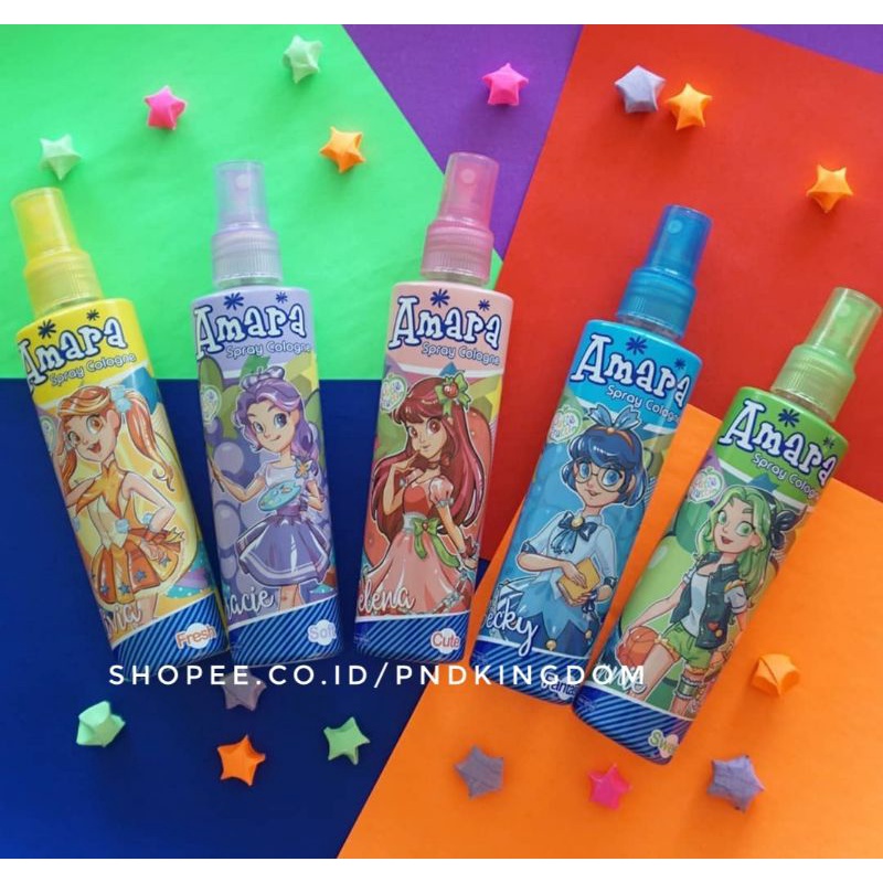 (ORIGINAL) AMARA Spray Cologne Kids / Kids Perfume / Parfum Anak Murah Aman BPOM