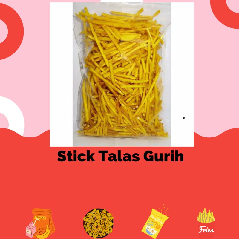 

Stick Talas Gurih Renyah - Kripik Talas - Snack Kiloan - Cemilan Jajanan Kiloan - Jajanan tradisional