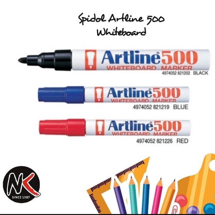 

Spidol Artline 500 Hitam, Biru, dan Merah