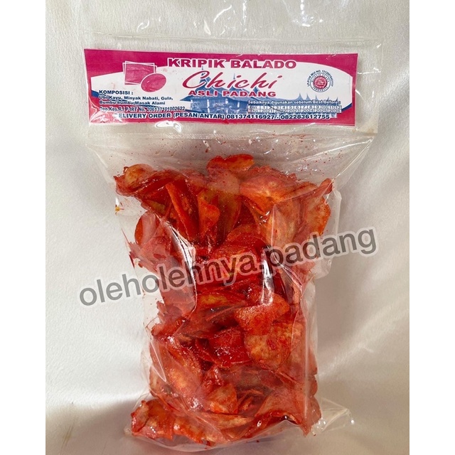 

Keripik Balado Bulat Chichi (Besar)