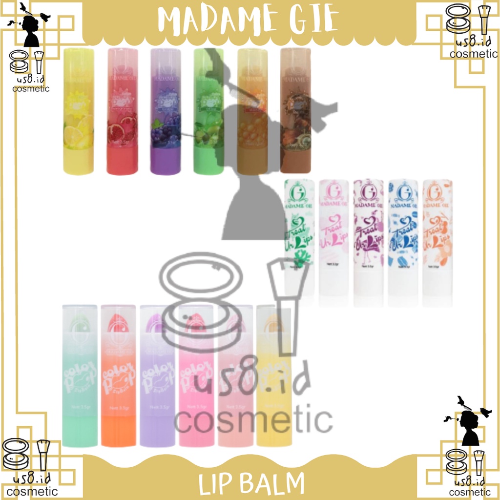 Madame gie treat your lips ||COLOR POP Lip Balm || Madam Gie