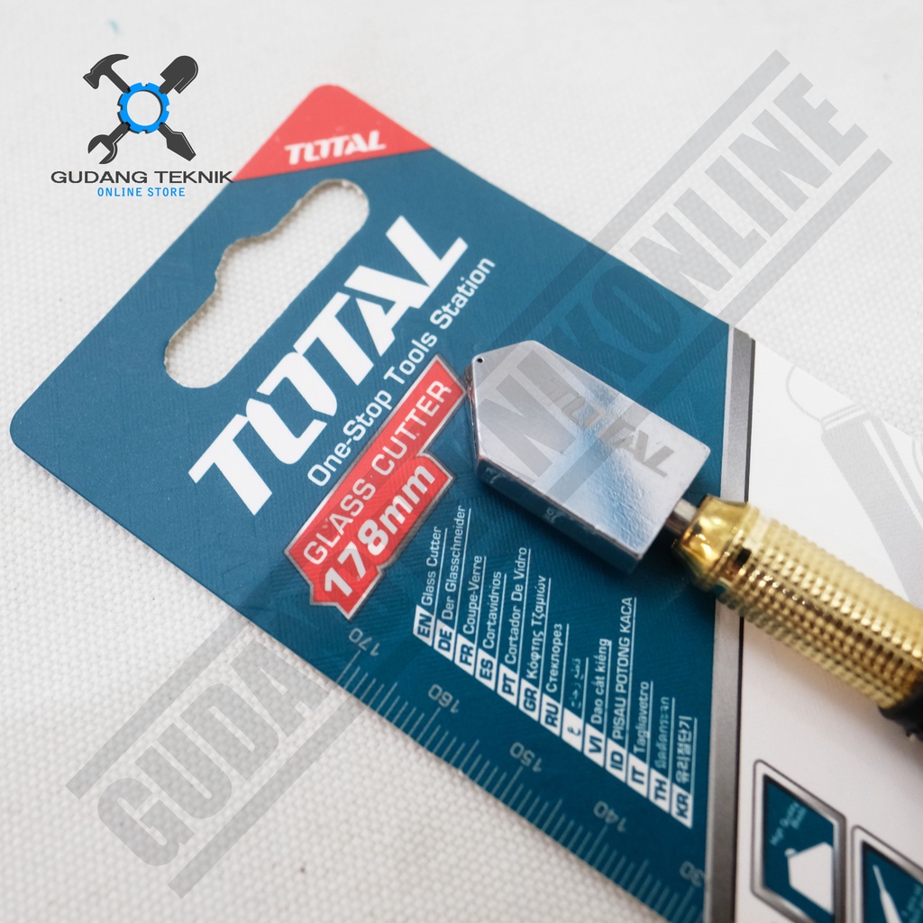 Pisau Potong Kaca TOTAL THT561781 / Glass Cutter THT 561781 - Pisau Pemotong Kaca TOTAL