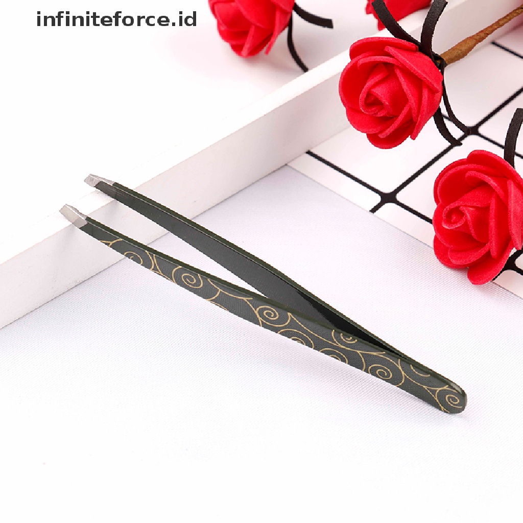 Pinset Alis Bahan Stainless Steel Untuk Makeup