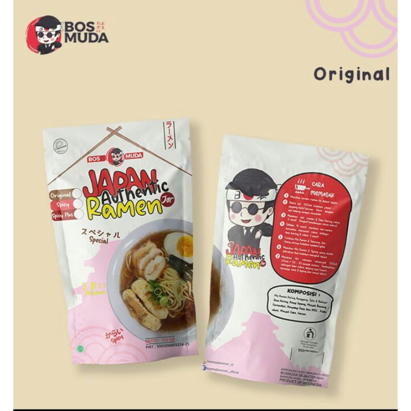 

RAMEN INSTAN Bosmuda - Japan Authentic Ramen Spicy
