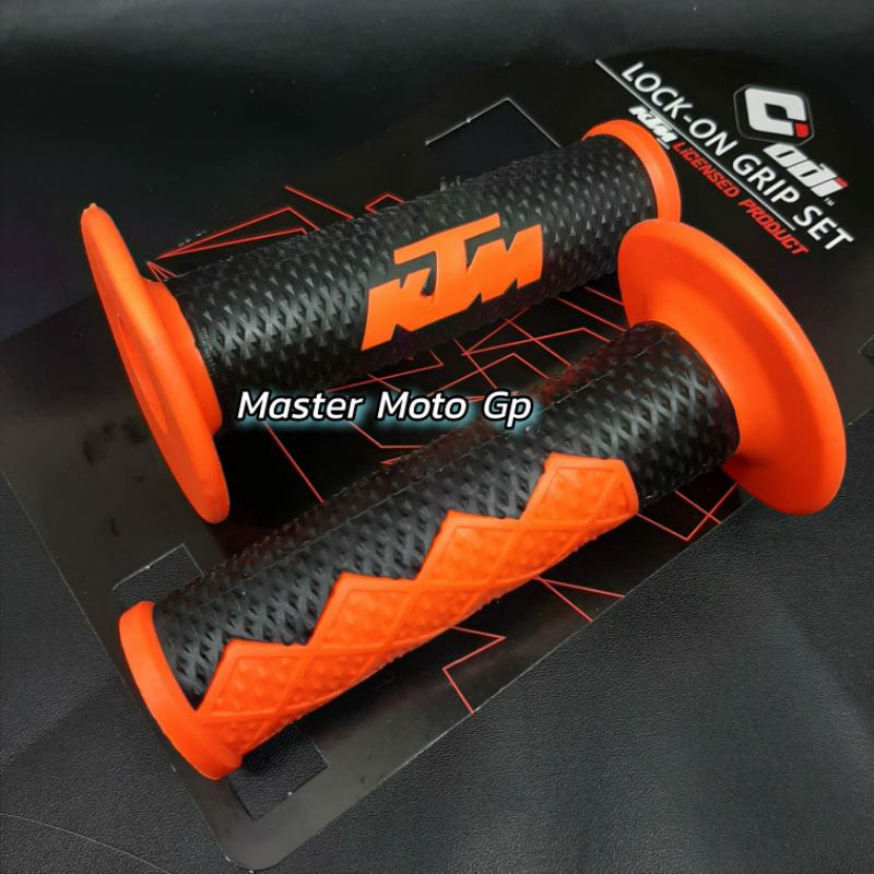 Handgrip KTM DUKE125 200 DUKE390 Handfat karet Motif KTM series Grip Motif KTM Universal