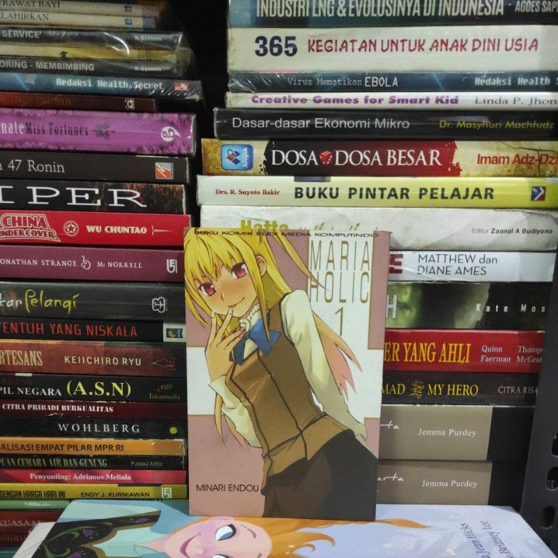 KOMIK ORIGINAL MARIA HOLIC 1 MINARI ENDOU KOMIK BEKAS