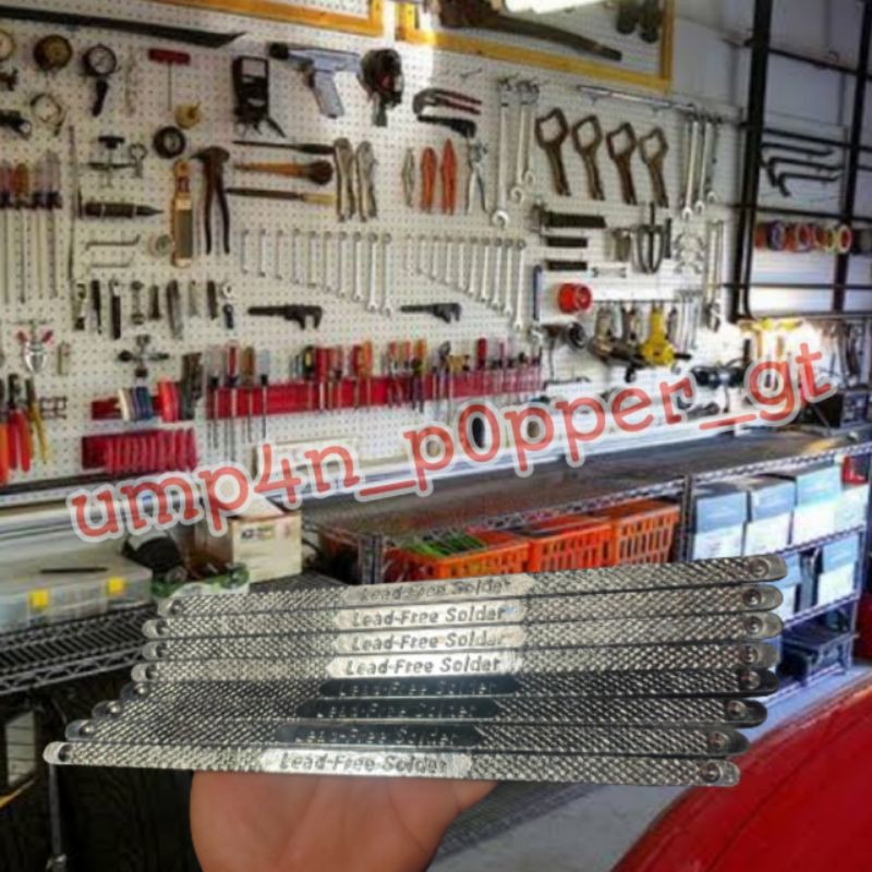 Timah Patri Batangan Solder 1 Kg Timah lunak dan Timah keras