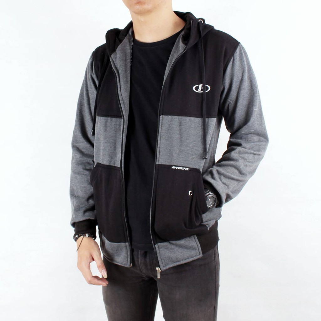SWEATER HOODIE ZIPPER 4 varian warna ORIGINAL BARAZHA SWEATER HOODIE ZIPPER 4 varian warna ORIGINAL BARAZHA