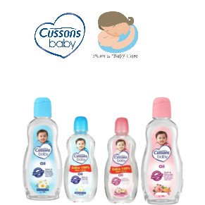 [BPOM] CUSSONS BABY OIL / 100ml + 100ml / 50ml + 50ml / EXTRA 100%