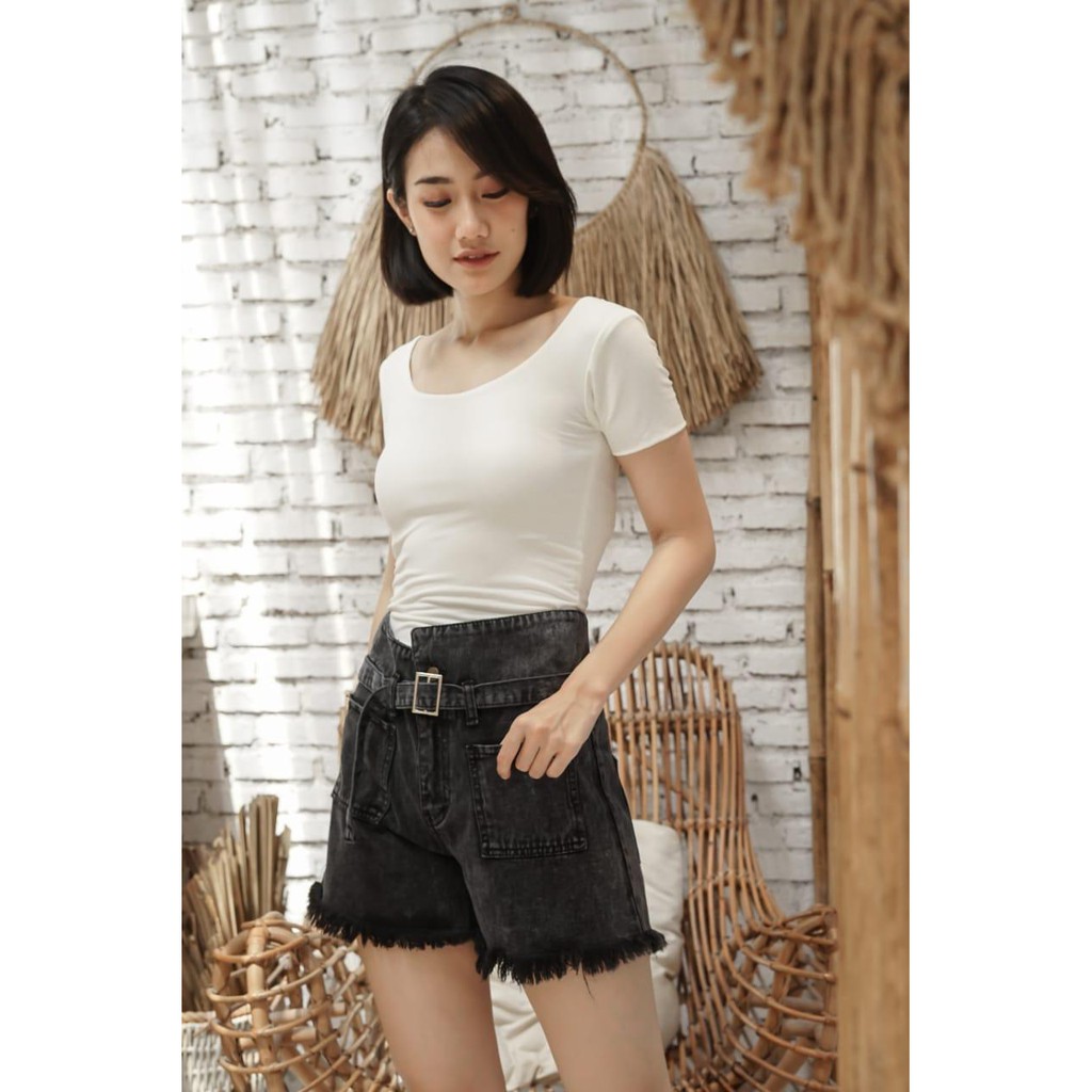 CELANA JEANS WANITA MARCHIE SHORTS