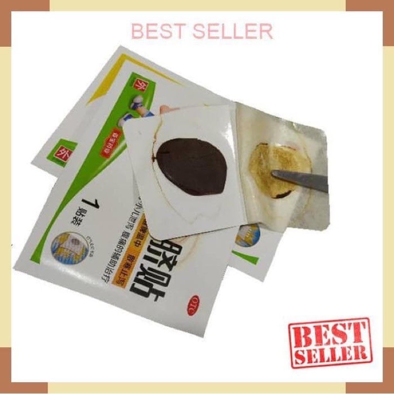 Koyo Perut Anak / Ding Guo Er Qi Tie / Koyo Anti Kembung / Plester Puser Anak / Anti Masuk Angin