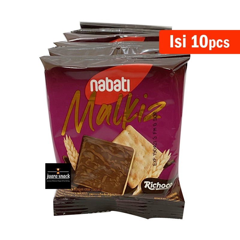 Malkiz Coklat Richoco Nabati Isi 10pcs x 20gr