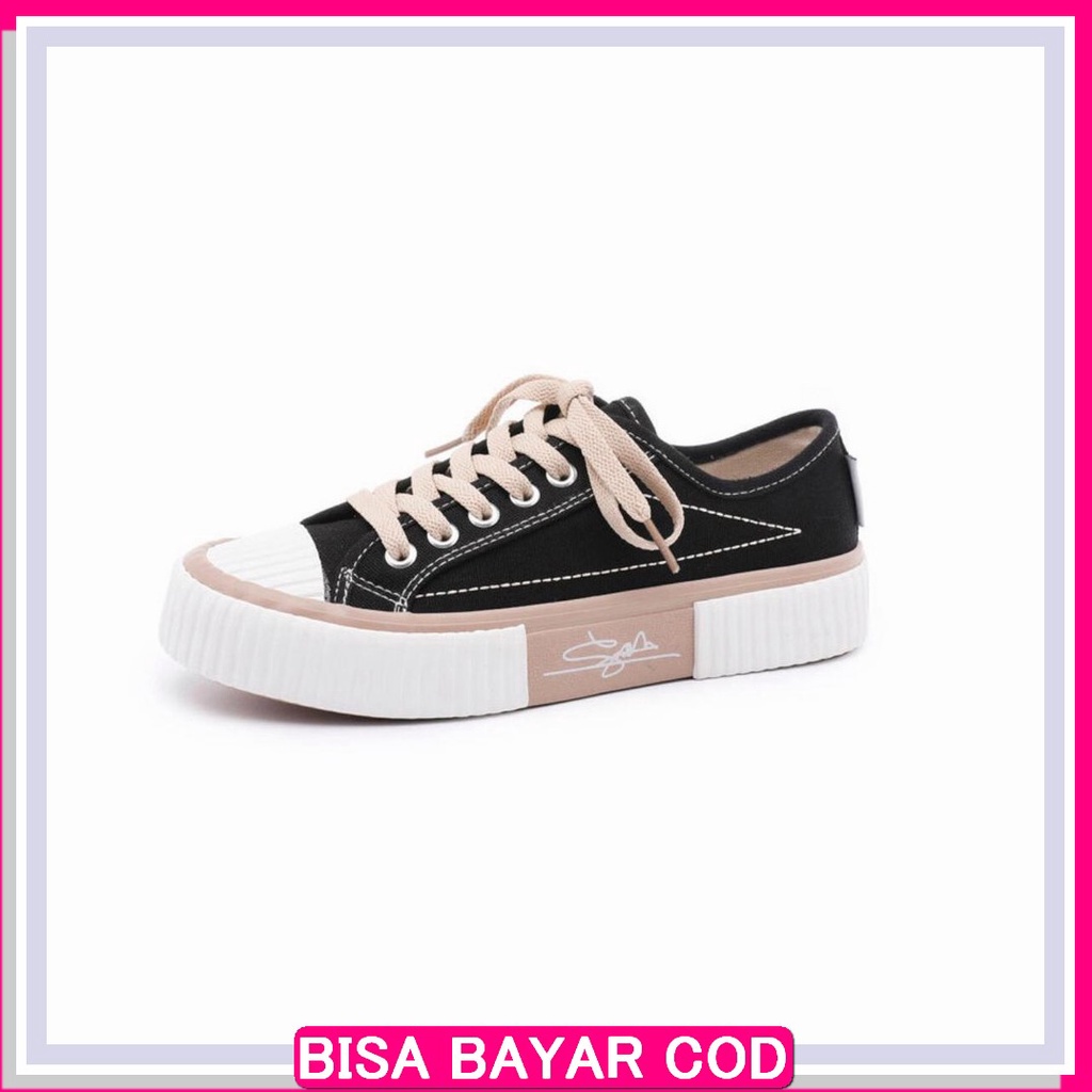 Sneakers Wanita Hak Tinggi Korean Style [High Quality] - Td 52 RM966 Syra.Footwear Sepatu Sneakers