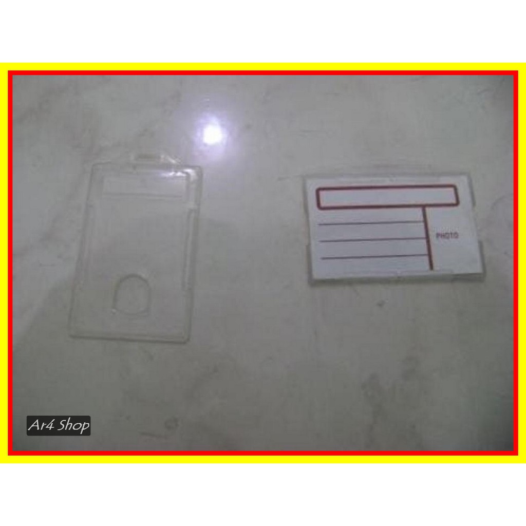 

Misc Brand - Id Card Holder Thick - Horizontal Vertical