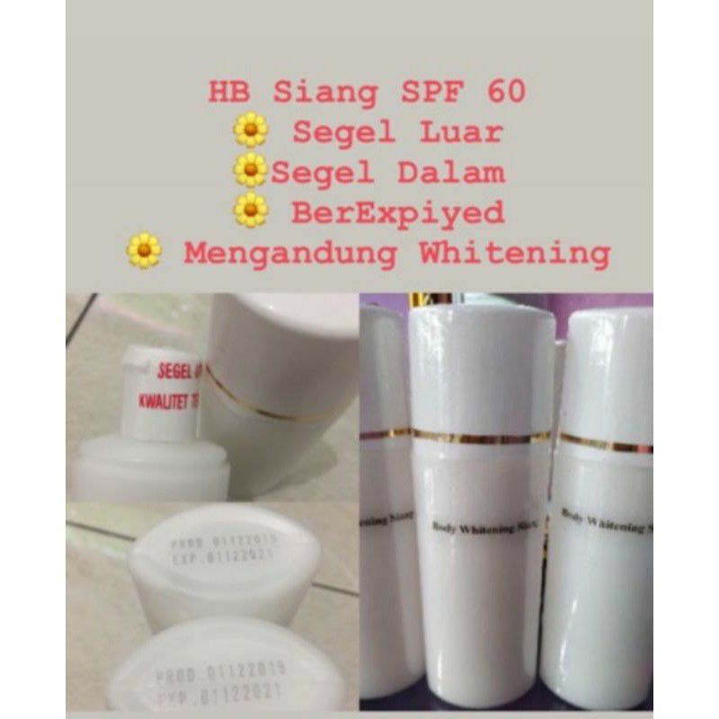 DayHB whitening super HB Spf 60 |HB day