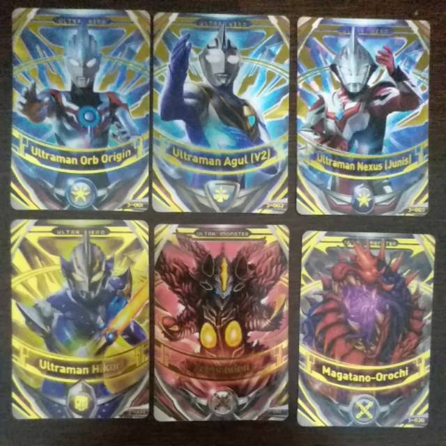 Ultraman fusiom fight ver.3 UR lengkap
