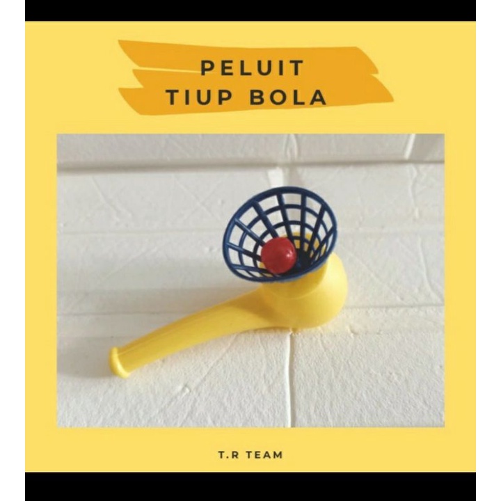 peluit bola umbul alat terapi wicara/oral terapi wicara