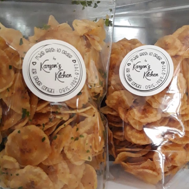 

Kripik Pisang Daun Jeruk