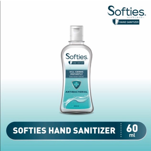 Softies Hand Sanitizer Botol 60ml