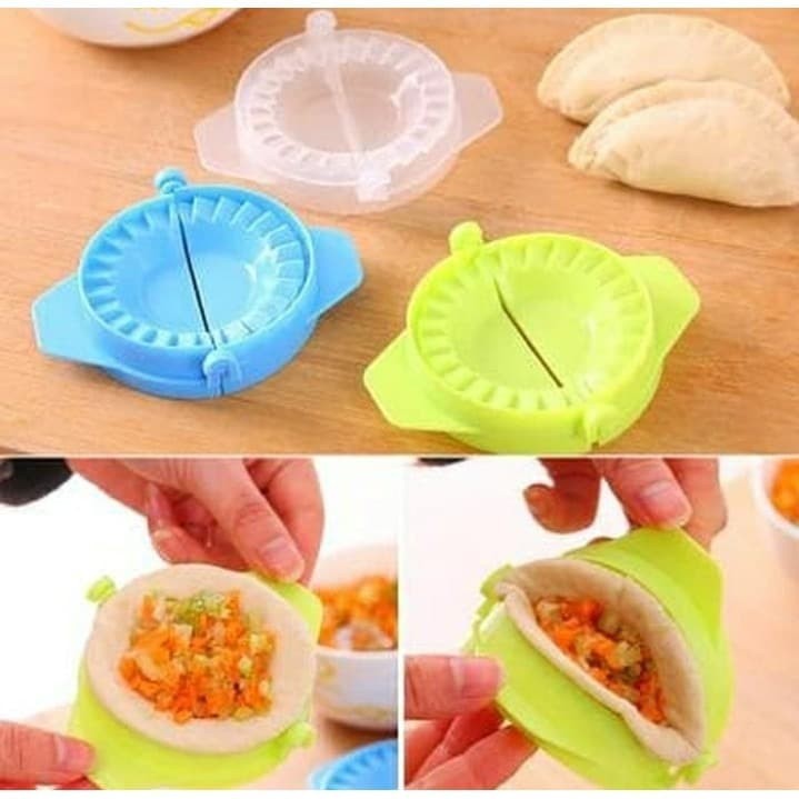 Alat Pembuat Cetakan Kulit Pangsit Pastel dumpling mold dimsum gyoza-gwengrosir09