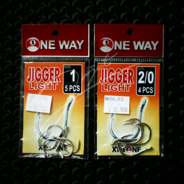 Hook one way jigger light