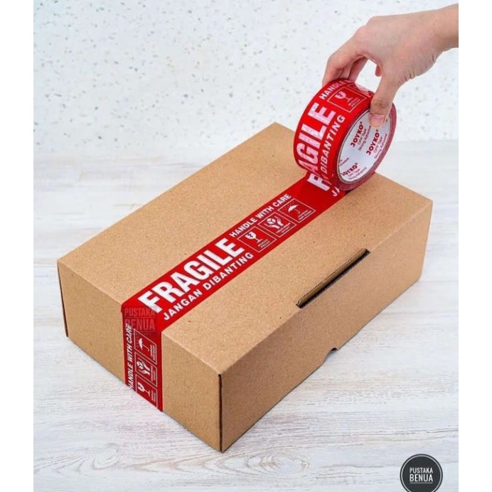 Jual Packing Kardus Stiker Fragile Tambahan Packing Shopee Indonesia