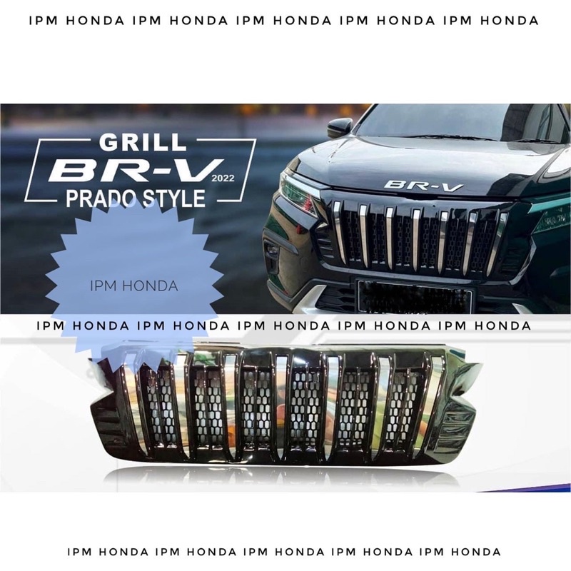 Front Grill Grille Honda BRV 2022 2023 2024 Prado Style Accessories