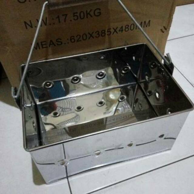 tutup cetakan kue balok arang