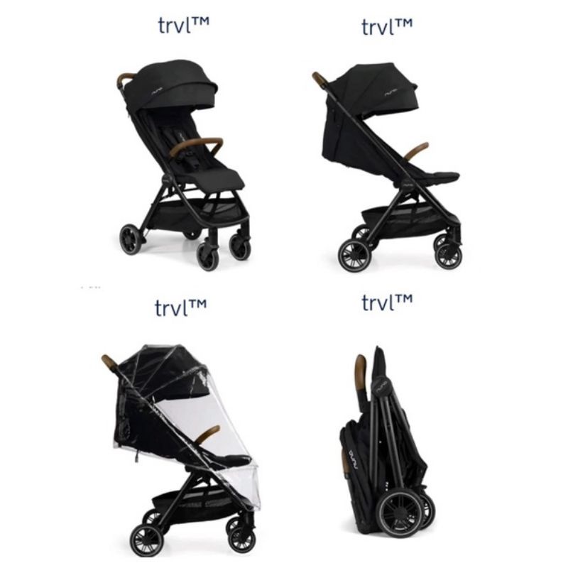 Jual Nuna stroller TRVL caviar / kereta 
