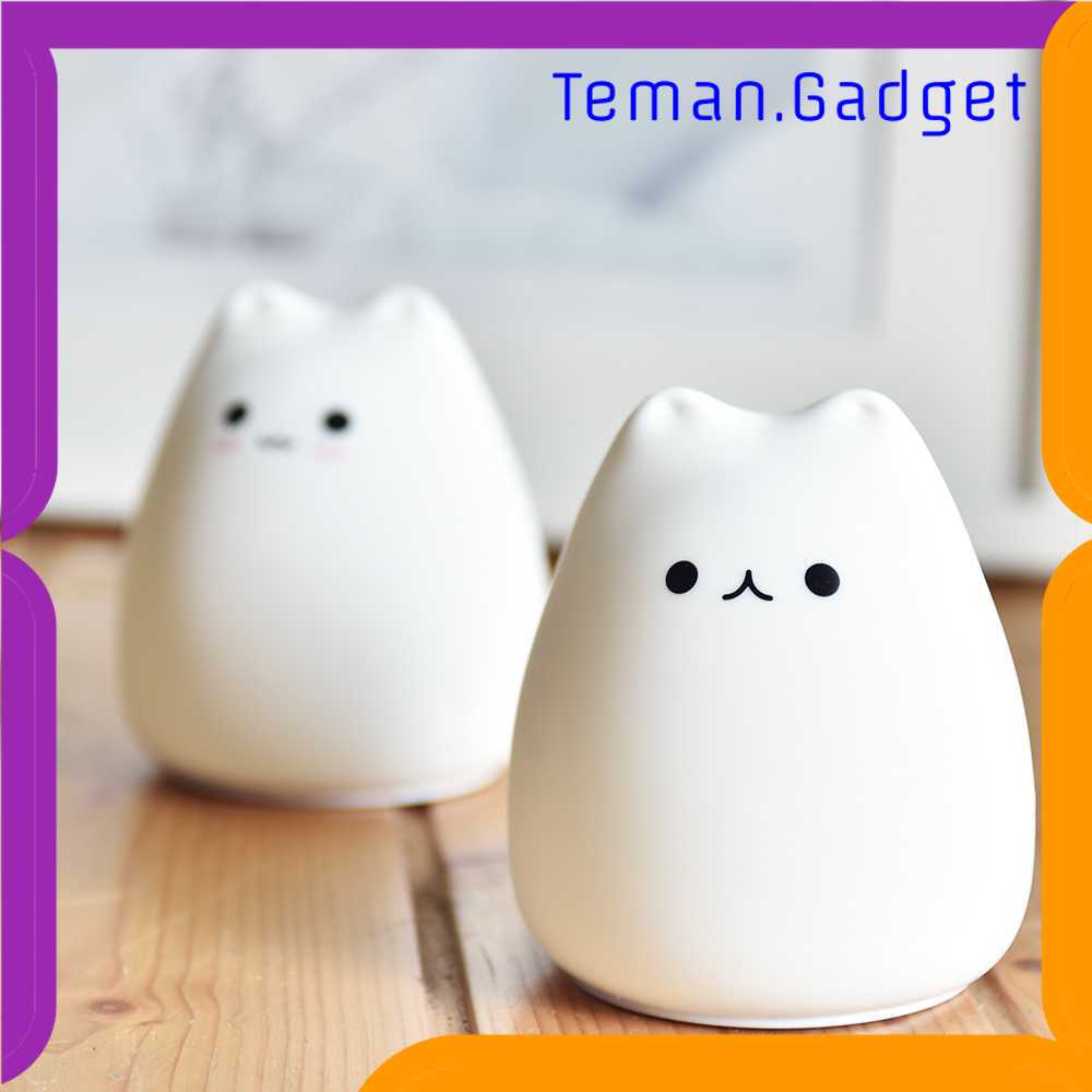 TG-DG Little Cat Lampu Tidur LED RGB Light Model Cute Cat - LJC-124