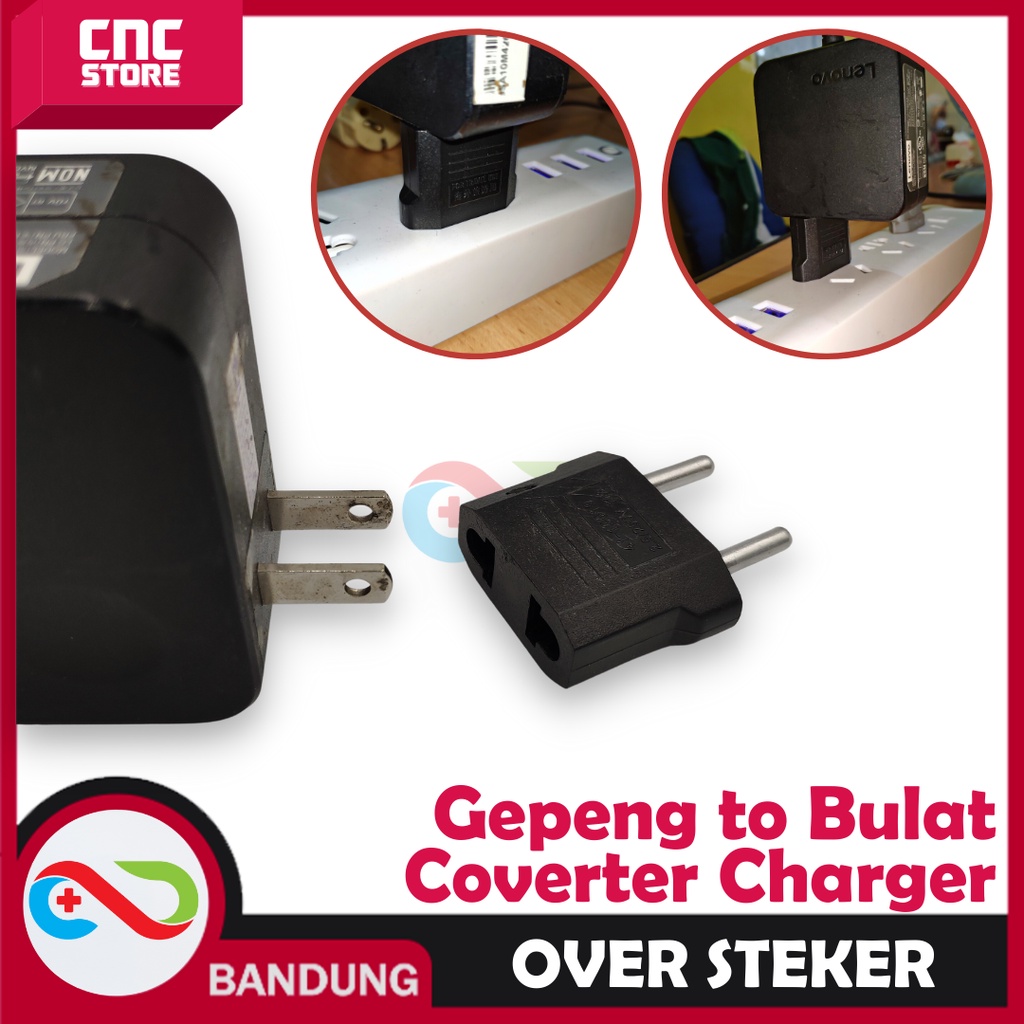 OVER STEKER CONVERTER GEPENG KE BULAT CONVERTER CHARGER