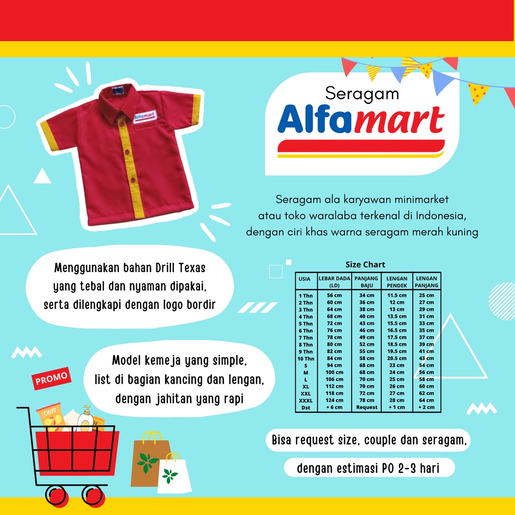 Baju Alfamart | Baju Anak | Carnaval Series | Baju Carnaval Baju Karnaval | Baju Unik | Baju Anak Unik