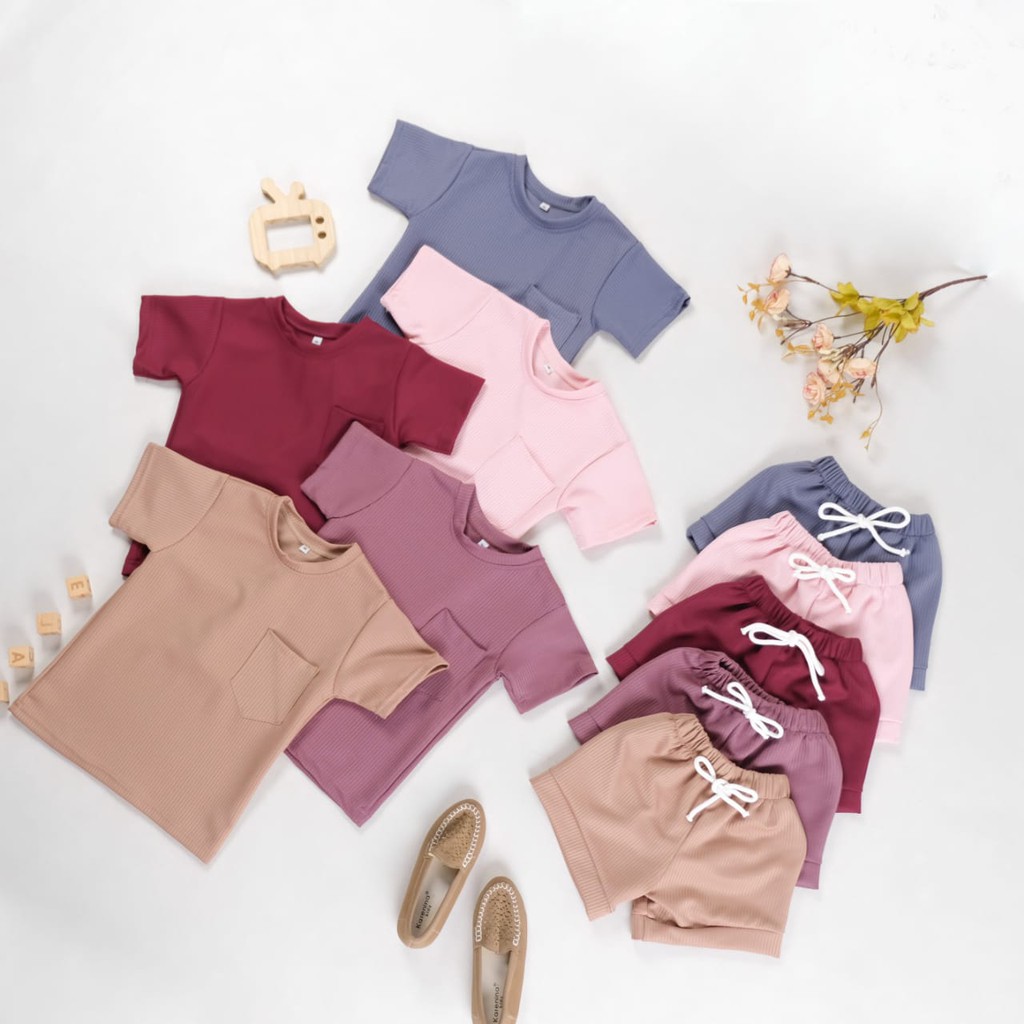 [READY] SETELAN ANAK KNIT / SET MANGO KNIT 2-5TH /COD