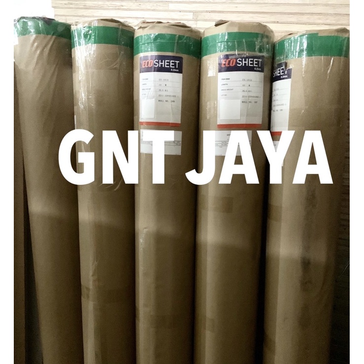 1roll 50 ++ meter ECO SHEET ORIGINAL by TACO ES-101A PUTIH DOF WHITE DOFF ecosheet ekosheet tacoshee