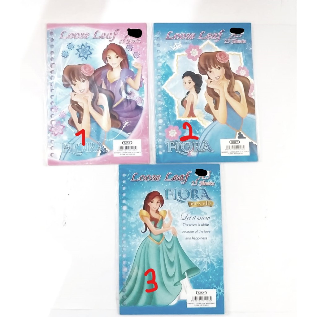 

Isi Binder A5 Flora