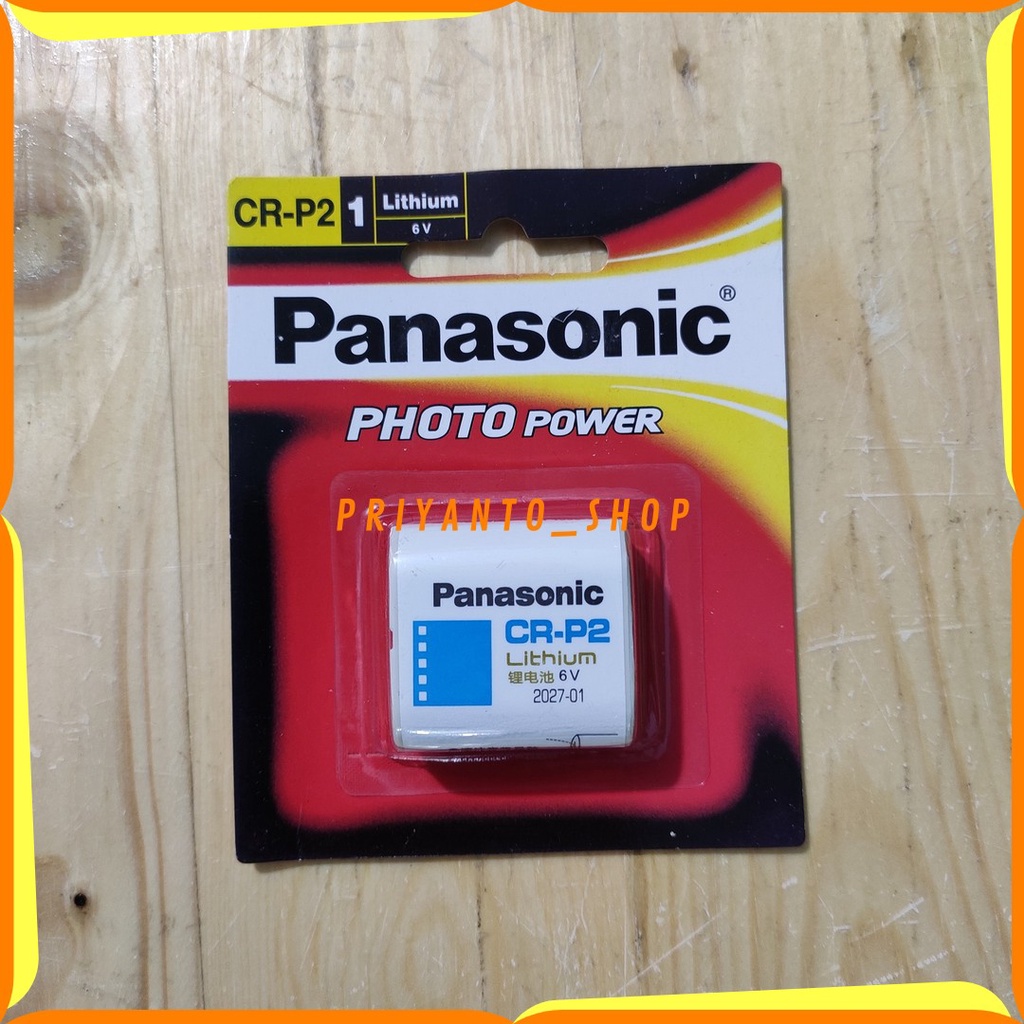 Panasonic CRP2 CR-P2 CR P2 Photo Lithium Battery Batrei Baterai PSC-CRP2