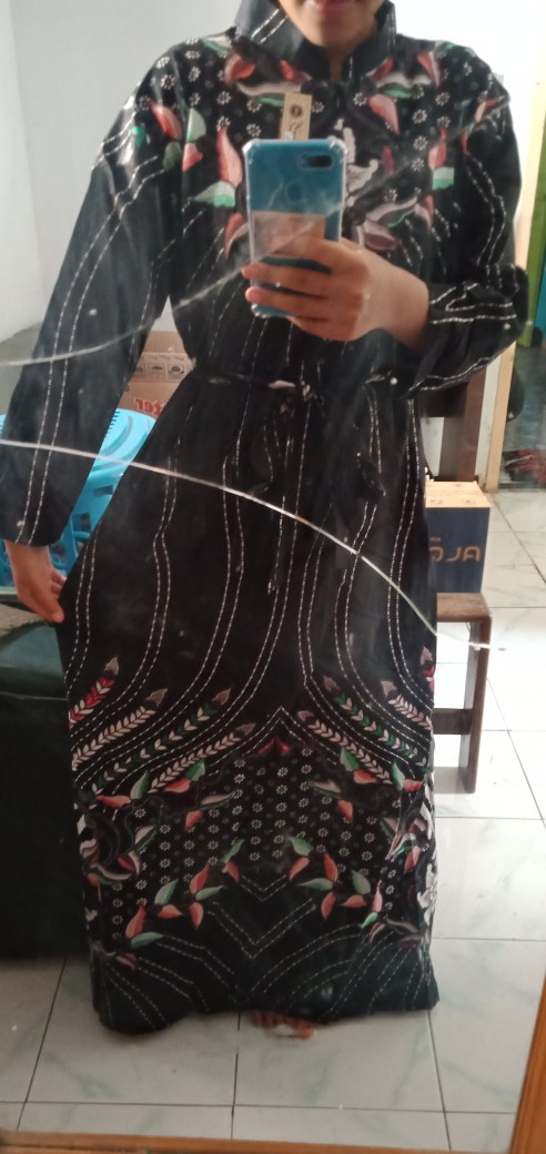 ( Ada Keluarga ) Batik Couple Prasasti Sogan Gembul Halus 2575