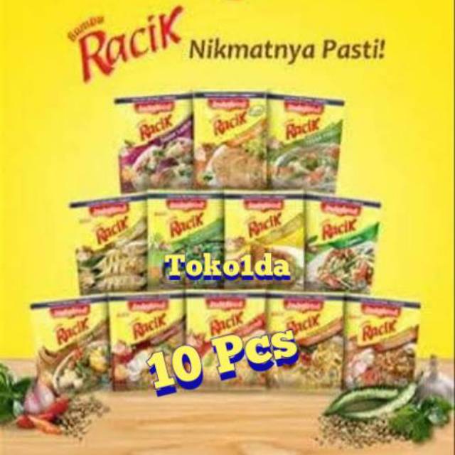 

Bumbu Racik Indofood 10 Pcs