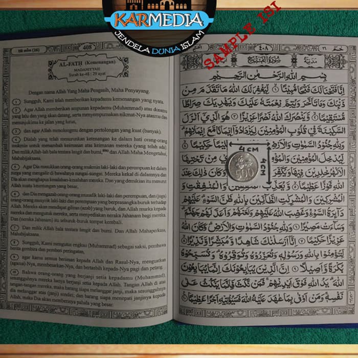 [ukuran besar] Al-Quran Perjuz Alquran Mujazza Per Juz Terjemah