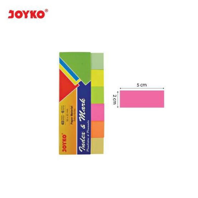 

Index Marker/Stick Notes IM-36 Joyko Pembatas Buku Bahan Kertas