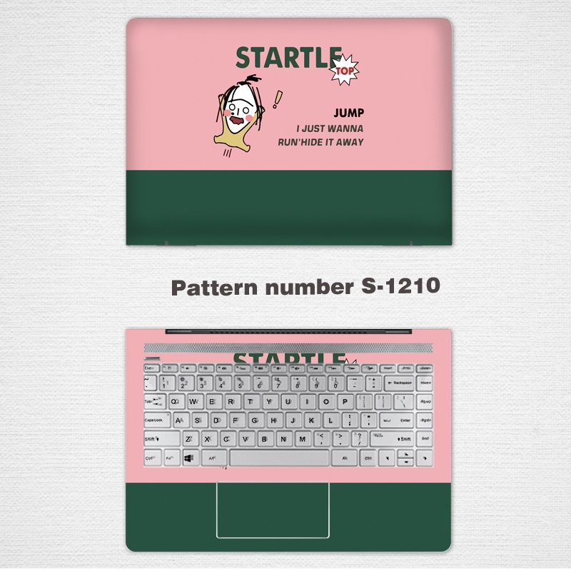 Stiker Skin Vinyl 2 Sisi Cover Pelindung keyboard Komputer / Laptop Universal DIY Untuk 11 / 12 / 13 / 14 &quot;MSI GL62m GF63 / GS65 / MSI Gl-72 -62M / GF63 Gv62