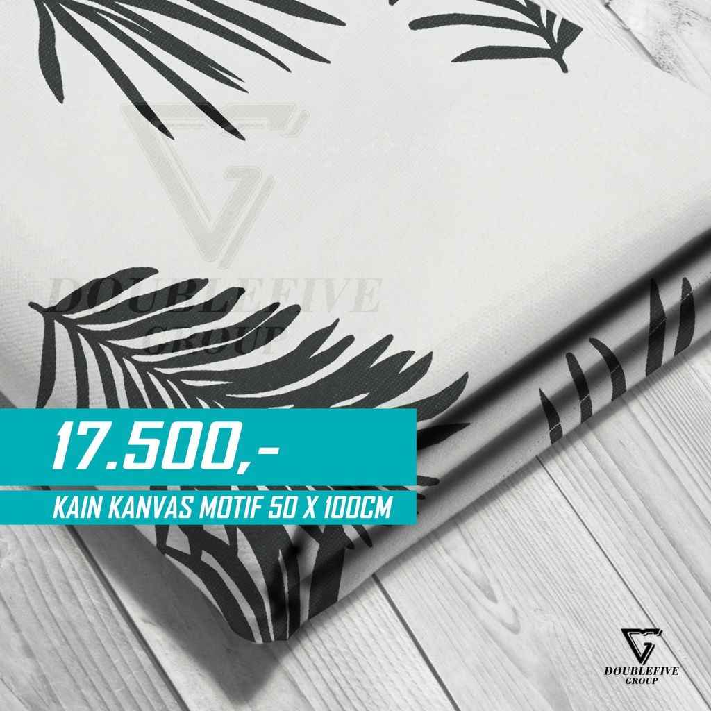 KAIN MOTIF METERAN / KAIN MOTIF POLOS KANVAS MOTIF LIDI