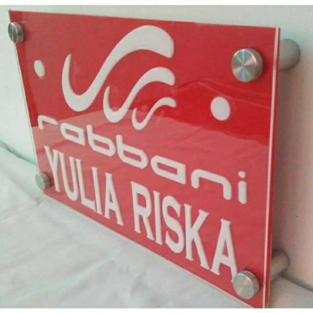 

PLANG NAMA MEREK USAHA/PRAKTEK akrilik custom