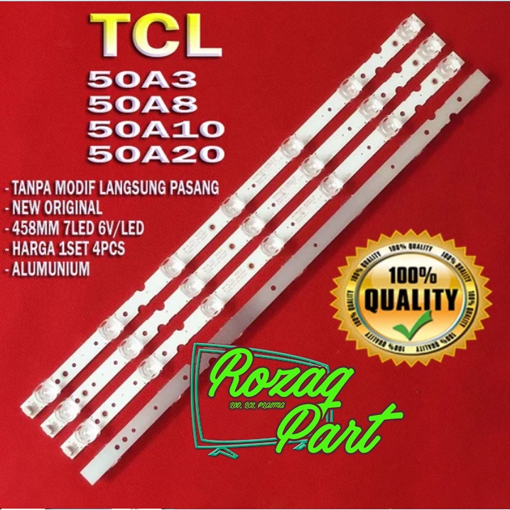 LED BACKLIGHT TV TCL 50IN INC 50A3 50A8 50A10 50A20