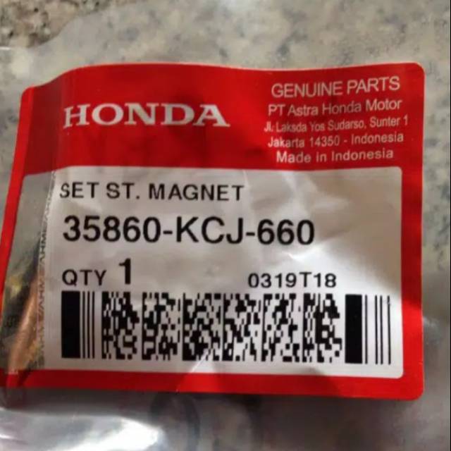 Bendik Stater Magnet Set Honda Tiger Revo Verza KCJ 660 Ori