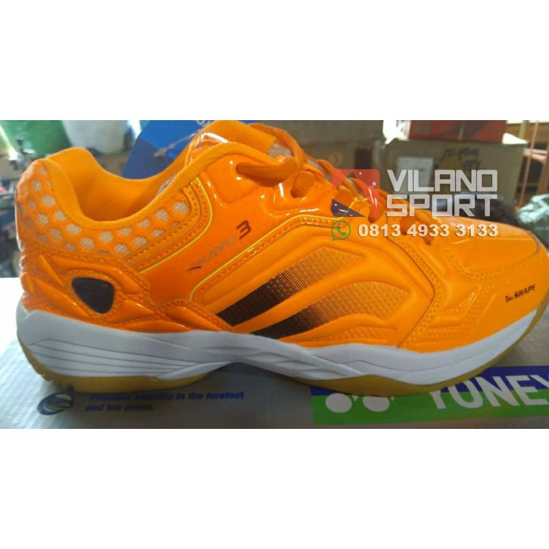 Sepatu Badminton Yonex Akayu 3 Orange
